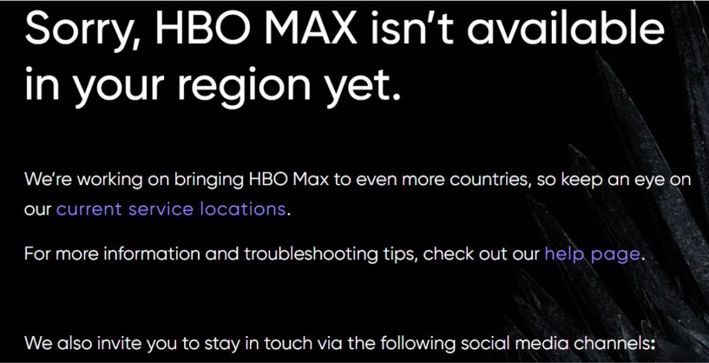 HBO MAXは日本から見れない