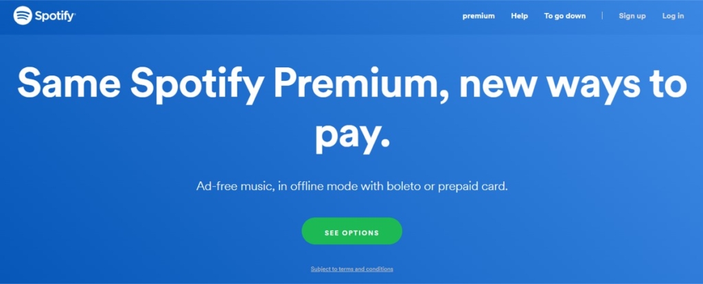 How to apply Spotify more cheap