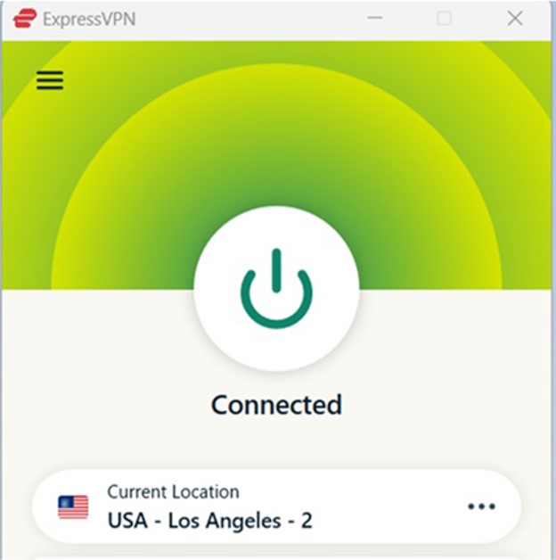 Connect to US Server of ExpressVPN