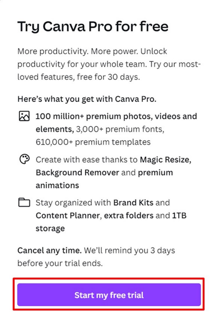 Canva Pro Application