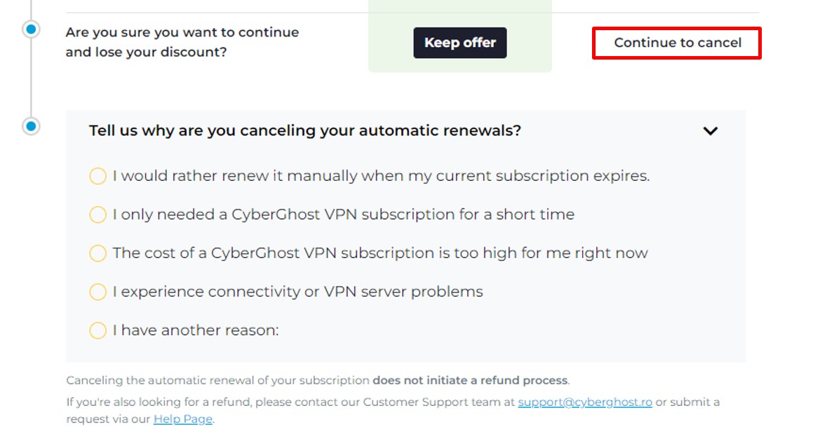 How to Cancel CyberGhost VPN